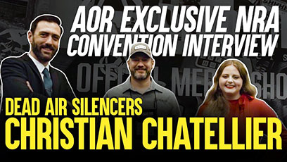 AOR Interviews Dead Air Silencers' Christian Chatellier - 2024 NRA Annual Meeting